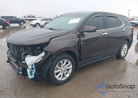 2020 Chevrolet Equinox Fwd Lt 1.5L Turbo из США, поврежденный, VIN 2GNAXKEV3L6209249